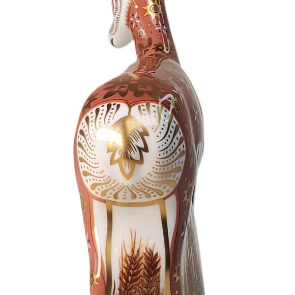 Royal Crown Derby Pronghorn AntelopeLtd Ed. 75/950, Signed - Picture 6 of 9